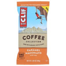 CLIF BAR: Caramel Macchiato Energy Bar, 2.40 oz