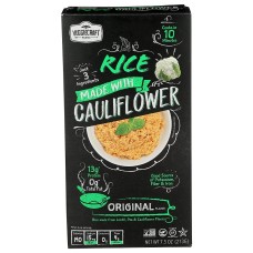 VEGGIECRAFT: Original Cauliflower Rice, 7.50 oz