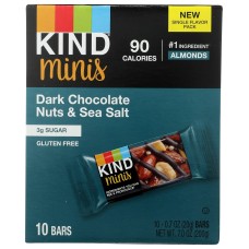 KIND: Dark Chocolate Nuts & Sea Salt Minis, 7 oz