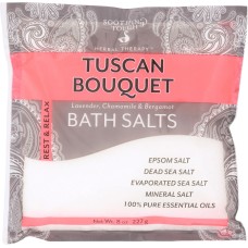 SOOTHING TOUCH: Bath Salt Tuscan Bouquet, 8 oz