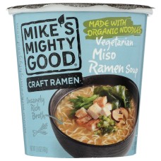 MIKES MIGHTY GOOD: Ramen Vegetarian Miso, 1.6 oz