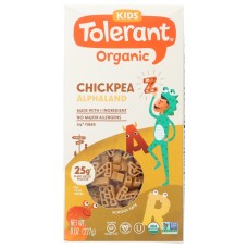 TOLERANT: Pasta Org Kids Chickpea, 8 oz