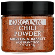 MORTON & BASSETT: Spice Chili Powder Mini, 1.1 oz