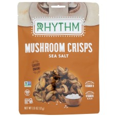 RHYTHM SUPERFOODS: Mushroom Sea Salt Crisps, 2 OZ