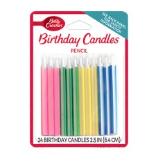 BETTY CROCKER: Candle Pencil, 24 pc