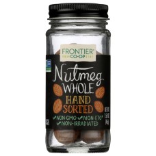 FRONTIER HERB: Spice Nutmeg Whole, 1.59 OZ