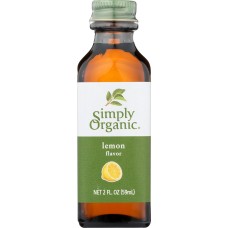 SIMPLY ORGANIC: Lemon Flavor, 2 oz