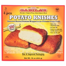 GABILA: Potato Knishes 4 Pack, 16 oz