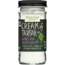 FRONTIER HERB: Bottle Cream of Tartar, 3.52 oz