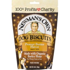 NEWMANS OWN ORGANIC: Pet Treat Peanut Butter Small Organic, 10 oz