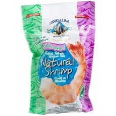 HENRY & LISAS: Uncooked Natural Shrimp, 8 oz