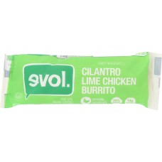 EVOL: Cilantro Lime Chicken Burrito, 6 oz