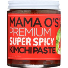 MAMA OS PREMIUM KIMCHI: Kimchi Paste Super Spicy, 6 OZ