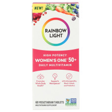 RAINBOW LIGHT: High Potency Womens One 50 Plus Multivitamin, 60 tb
