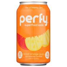 PERFY: Blood Orange Yuzu Soda, 12 fo
