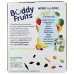 BUDDY FRUITS: Pear Spinach And Apple 4 Pouches Blended Fruits And Vegetables, 12.8 oz