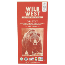 WILD WEST: Grizzly Chocolate Bars, 2.3 oz