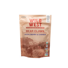 WILD WEST: Huckleberry And Cashew Bear Claws, 2.96 oz