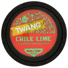 TWANG: Chile Lime Flavored Rimming Salt, 4 oz TWANG: Chile Lime Flavored Rimming Salt, 4 oz