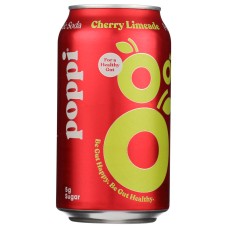POPPI: Soda Prebiotic Cherry Limeade, 12 FO