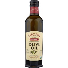 LUCINI ITALIA: Organic Extra Virgin Olive Oil, 16.9 oz