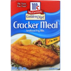 MCCORMICK: Golden Dipt Cracker Meal, 10 oz