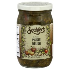 SECHLERS: Relish Pickle Swt, 16 oz