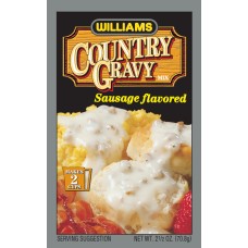 WILLIAMS: Country Gravy Sausage Flavored Mix, 2.5 oz