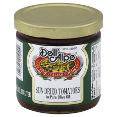 DELL ALPE: Sun Dried Tomato In Pure Olive Oil, 7.2 oz