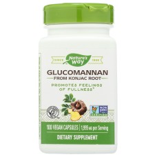 NATURES WAY: Glucomannan, 100 vc