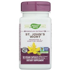 NATURES WAY: St. Johns Wort Premium Extract, 90 cp