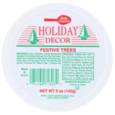 BETTY CROCKER: Holiday Decor Festive Trees, 5 oz
