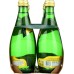 PERRIER: Lemon Sparkling Natural Mineral Water 4 Pack, 44.6 fo