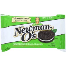 NEWMANS OWN ORGANIC: Cookie O Mint Creme, 8 oz