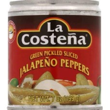 LA COSTENA: Sliced Jalapeno Peppers, 7 oz