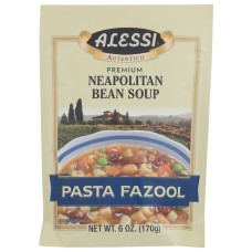 ALESSI: Pasta Fazool Neapolitan Bean Soup, 6 oz