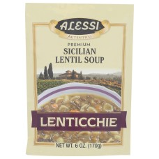 ALESSI: Sicilian Lentil Soup, 6 oz