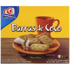 GAMESA: Cookie Barras De Coco, 14.3 oz