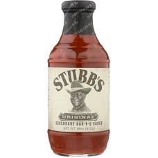 STUBBS: Original Legendary Barbeque Sauce, 18 oz