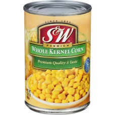 S & W: Whole Kernel Corn, 15.25 oz