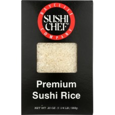 SUSHI CHEF: Premium Sushi Rice, 20 oz