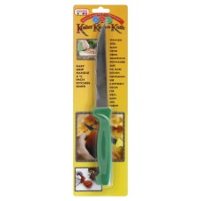 KOSHER CONFUSION ENDERS: Knife Green Pareve, 1 ea