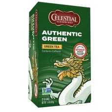 CELESTIAL SEASONINGS: Authentic Green Tea, 20 bg