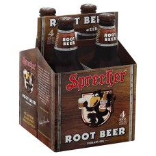 SPRECHER: Soda Root Beer 4Pk, 64 fo