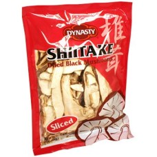 DYNASTY: Mushroom Shitake Dried Black Sliced, 1 OZ