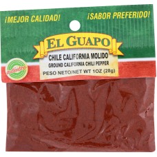 EL GUAPO: Ground California Chili Pepper, 1 oz