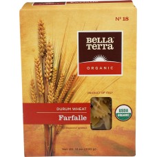 BELLA TERRA: Organic Farfalle Macaroni, 12 oz