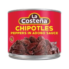 LA COSTENA: Chipotle Peppers in Adobo Sauce, 12 oz