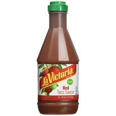 LA VICTORIA: Mild Red Taco Sauce, 15 oz