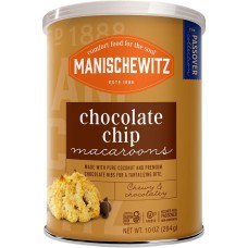 MANISCHEWITZ: Chocolate Chip Macaroons Cookie, 10 oz